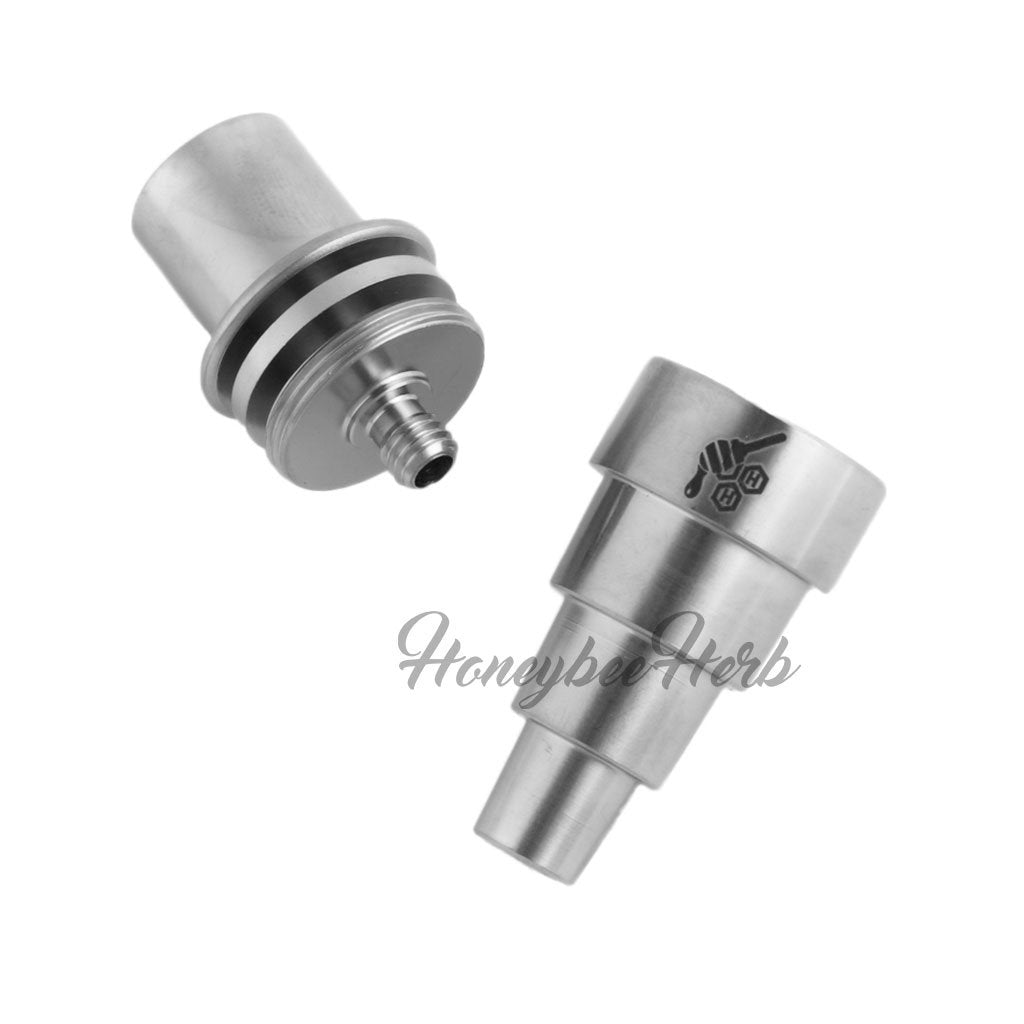 TITANIUM 6 IN 1 ORIGINAL ENAIL DAB NAIL 2 Sizes &  2 Color Options