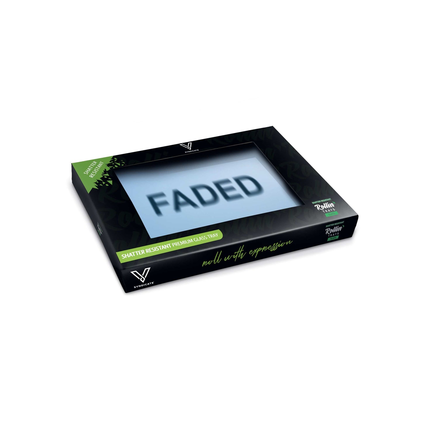 Faded Glass Rollin' Tray 2 Size Options