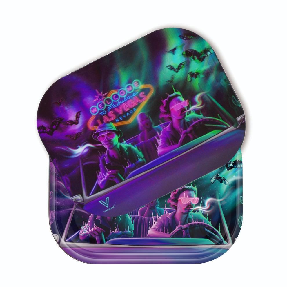 Bat Country Rollin Tray With Magnetic Lid 3 Size Options