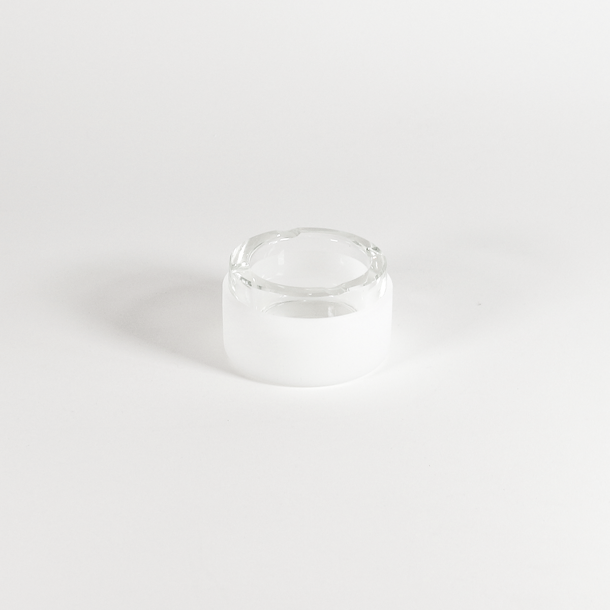 Smoke Honest Travel Glass Ashtray 6 Color Options