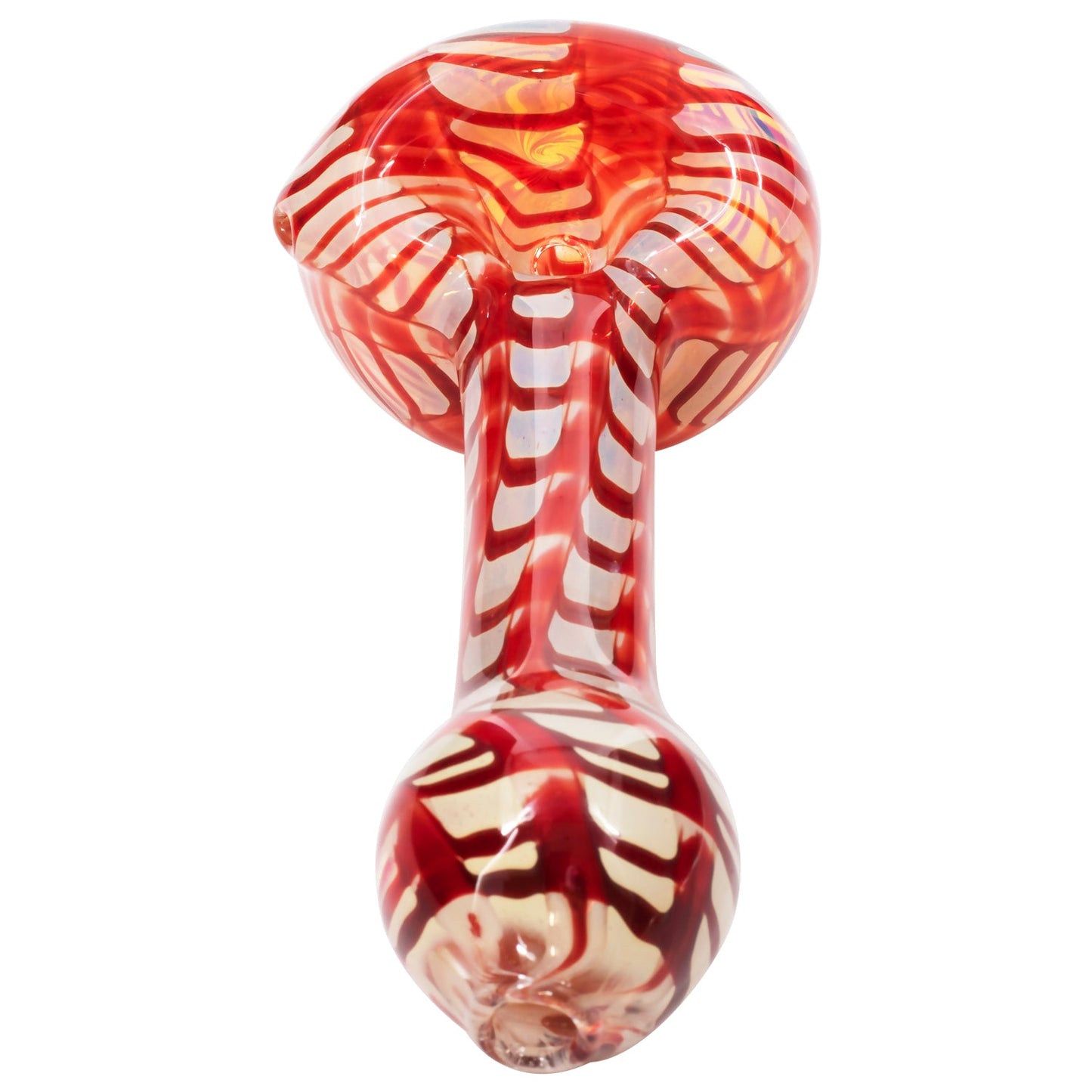 LA Pipes "Raker" Glass Spoon Pipe 2 Sizes & 6 Color Options