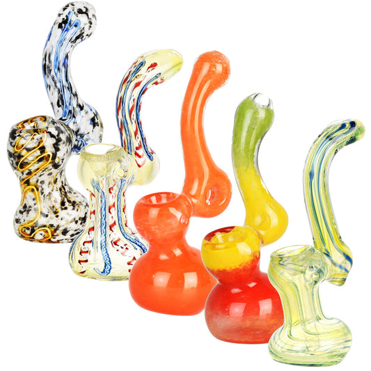 Art Glass Bubbler - 5" - 6" / Assorted 10PC
