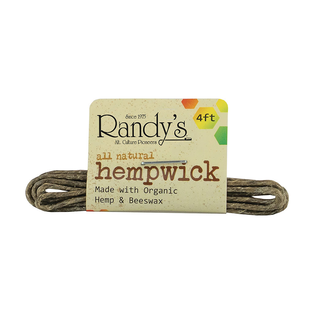Randy's Hemp Wick Three Sizes Available