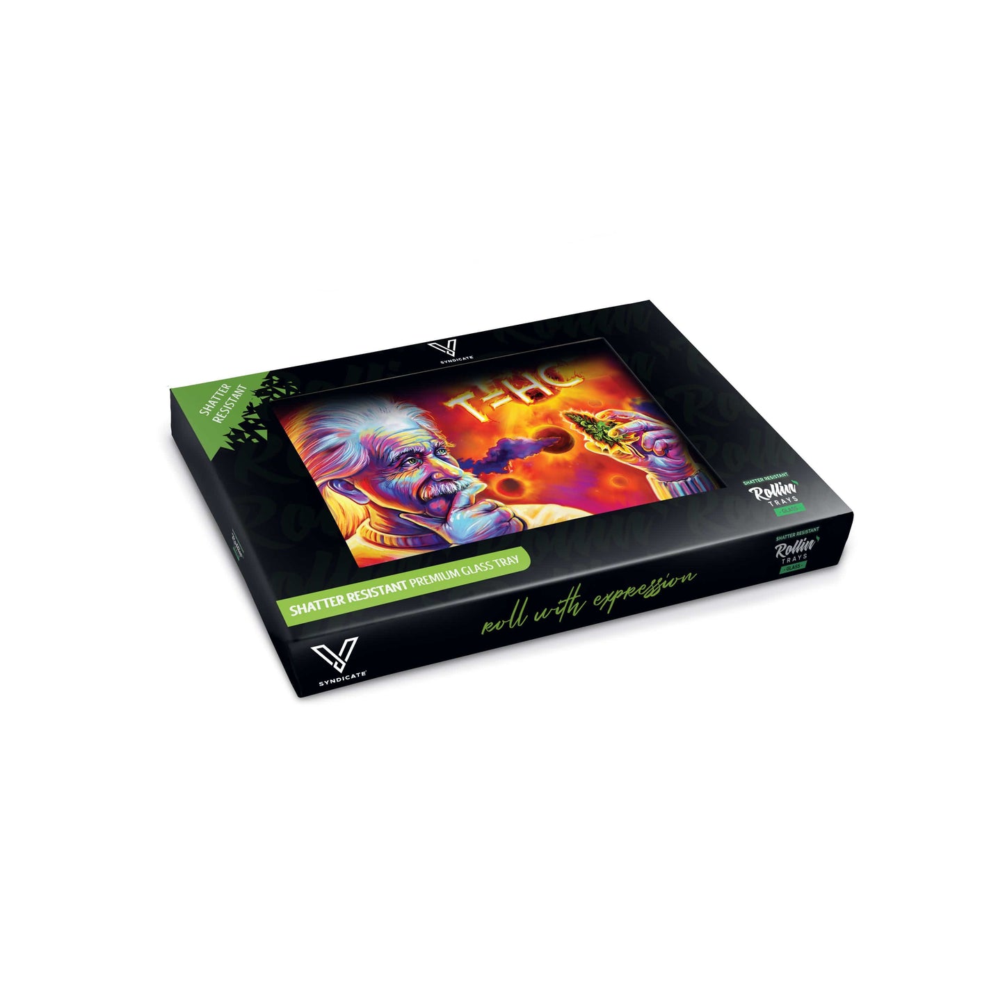 T=HC2 Solar Diesel Glass Rollin' Tray 2 Size Options
