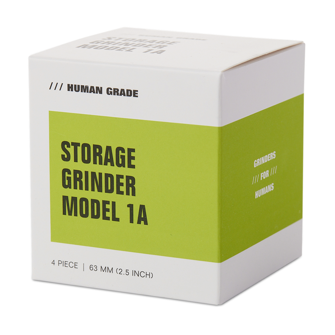 Human Grade Storage Grinder 1A (2.5") 6 Color Options