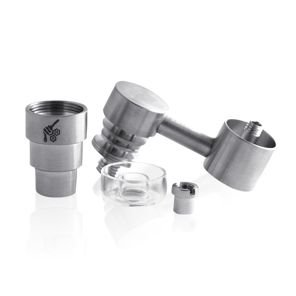 TITANIUM 4 IN 1 SIDECAR HYBRID BANGER DAB NAIL