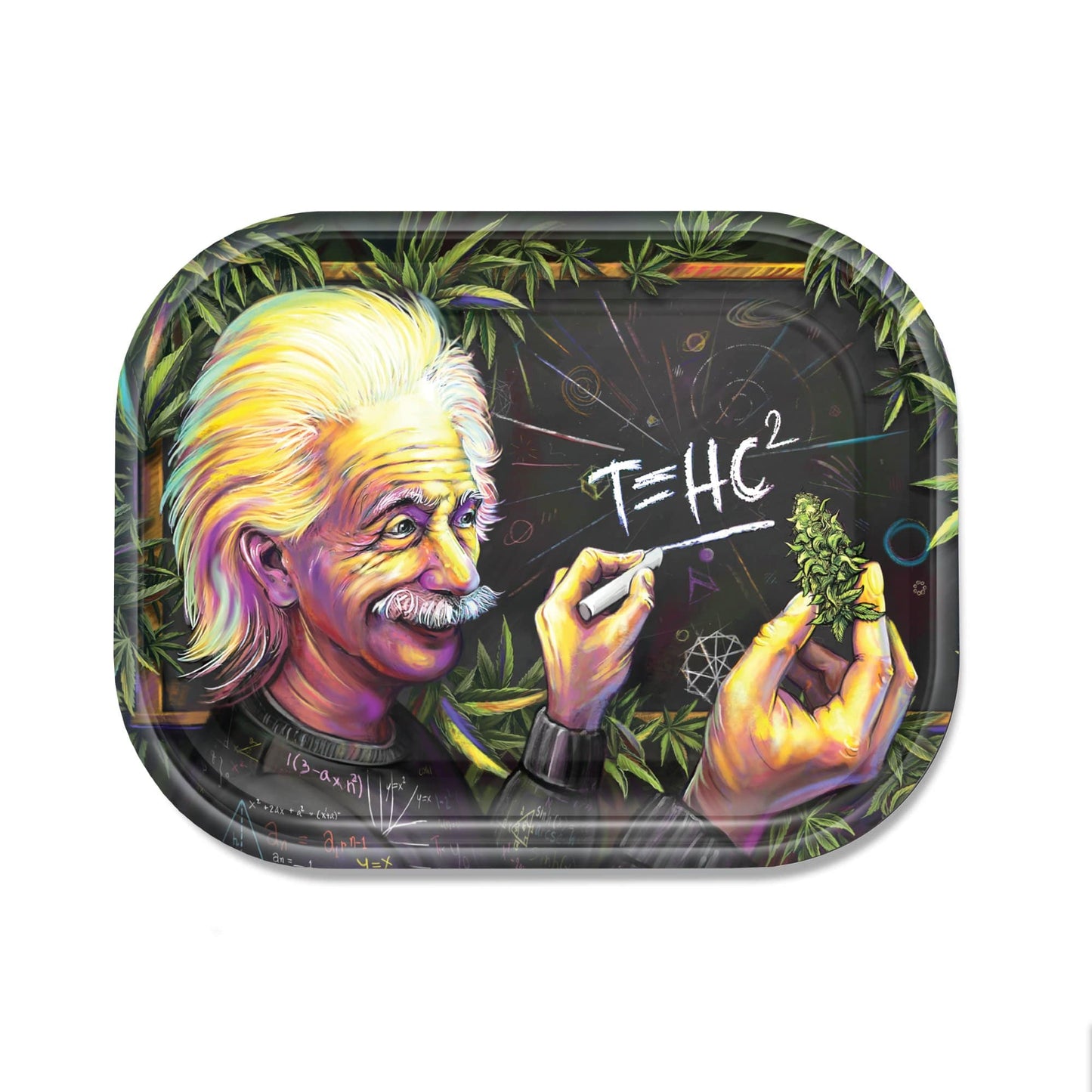 T=HC2 Higher Education Metal Rollin' Tray 2 Size Options