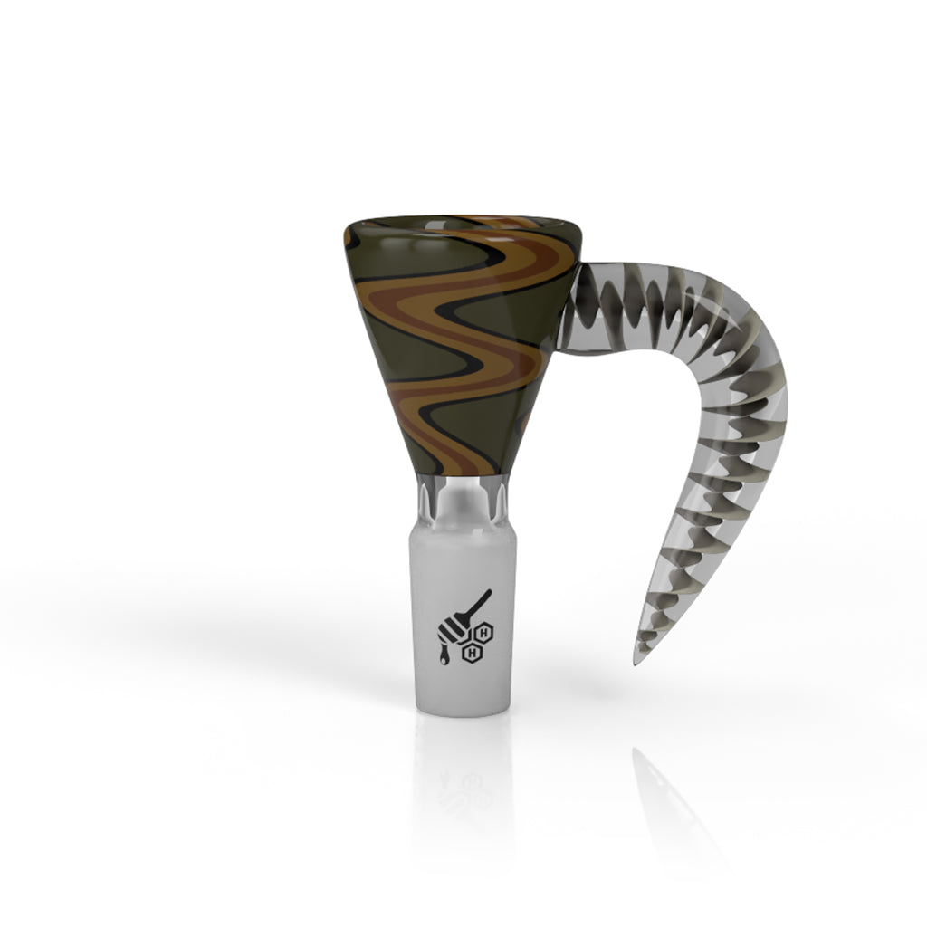 MARTINI SPLASH HORN PULL BONG SLIDE 9 Color Options