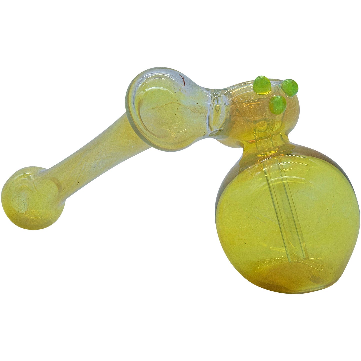 LA Pipes "Silver Sidecar" Fumed Hammer Sidecar Pipe 3 Color Options