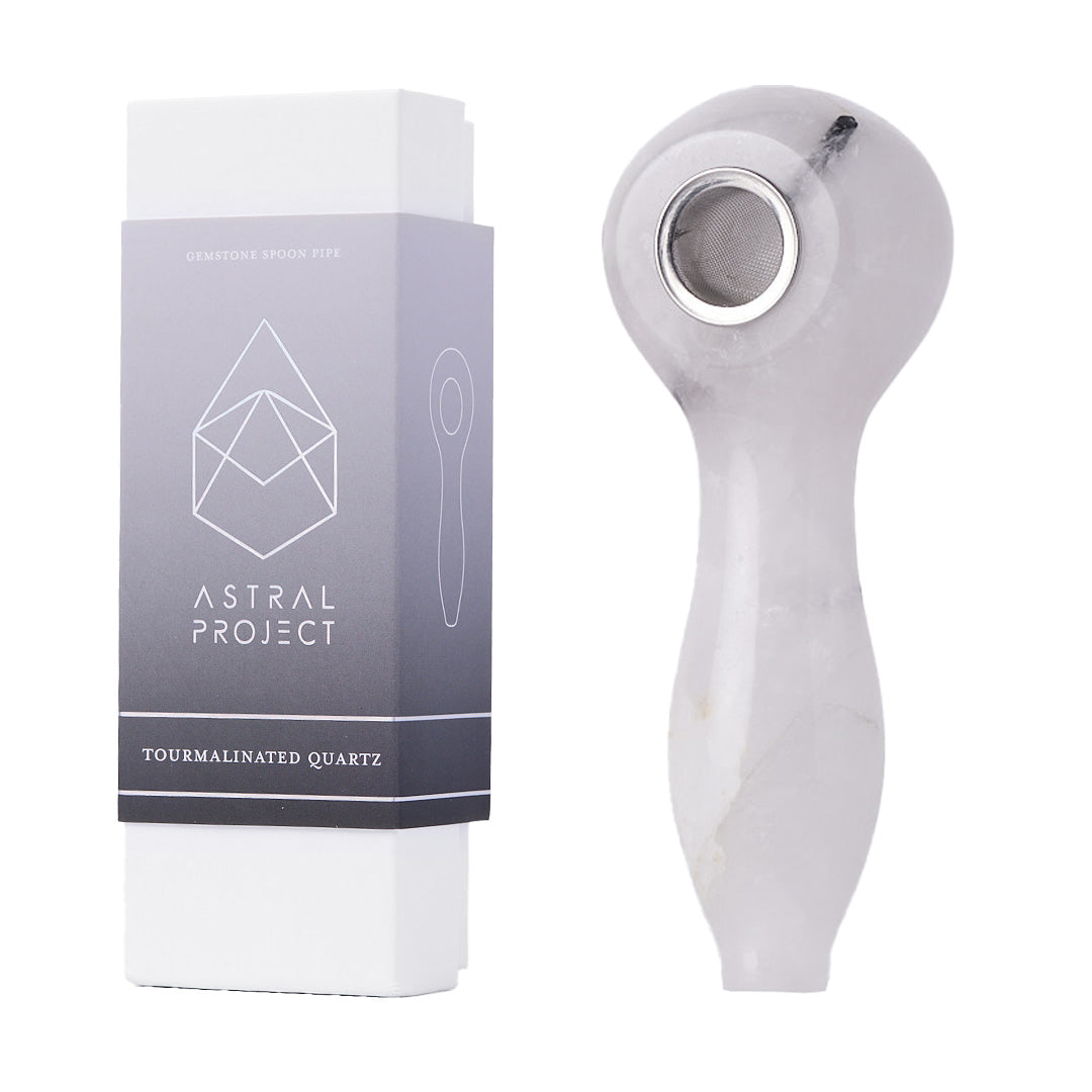 Astral Gemstone Spoon Pipes 11 Color Options