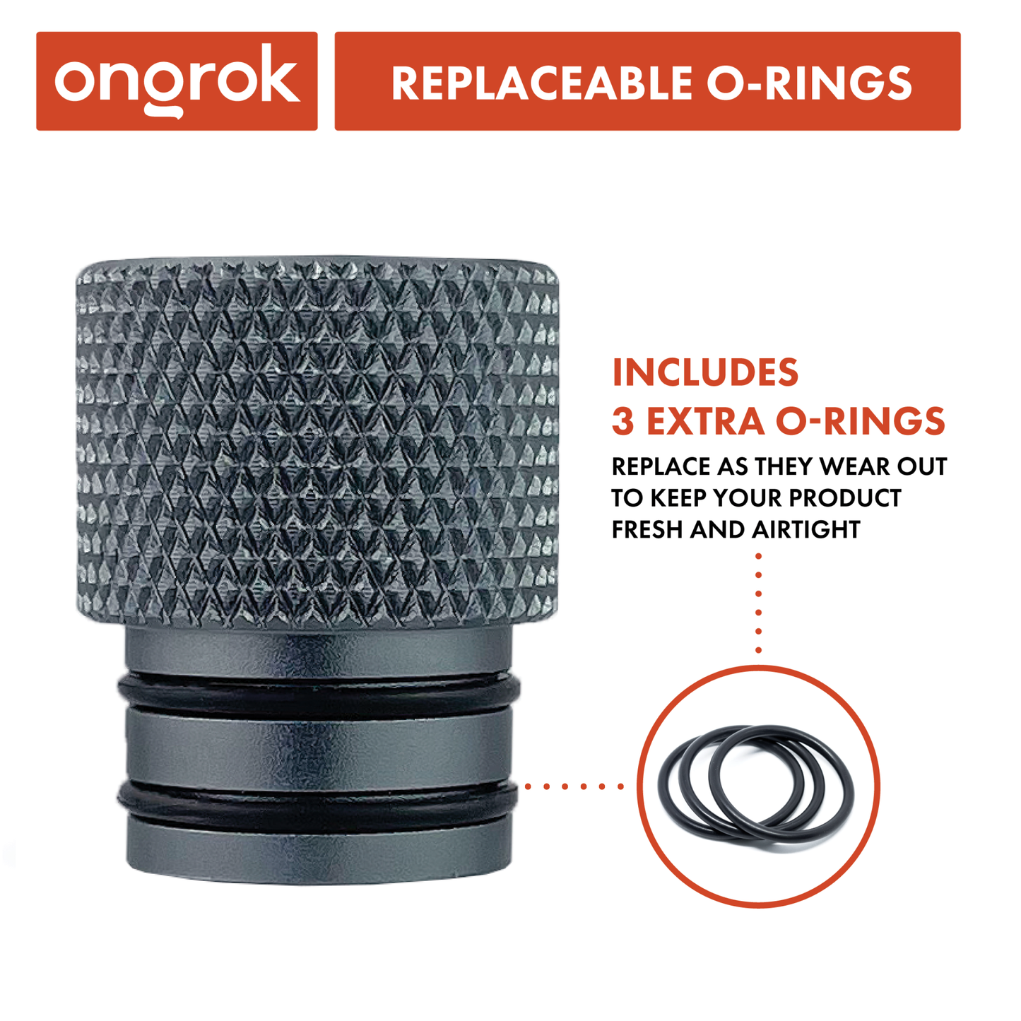 Ongrok Premium Storage Tube | 5 Color Options