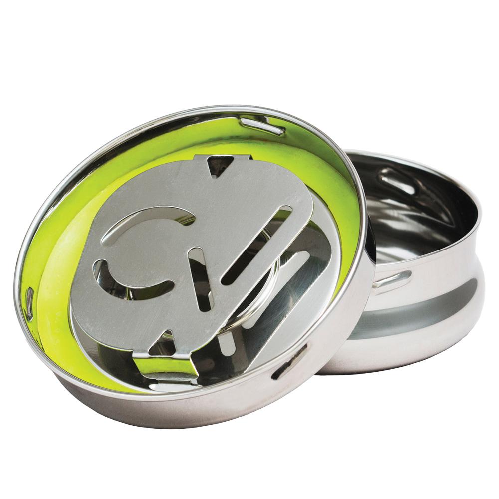 CVault Twist Stainless Steel Storage Container 2 Size Options