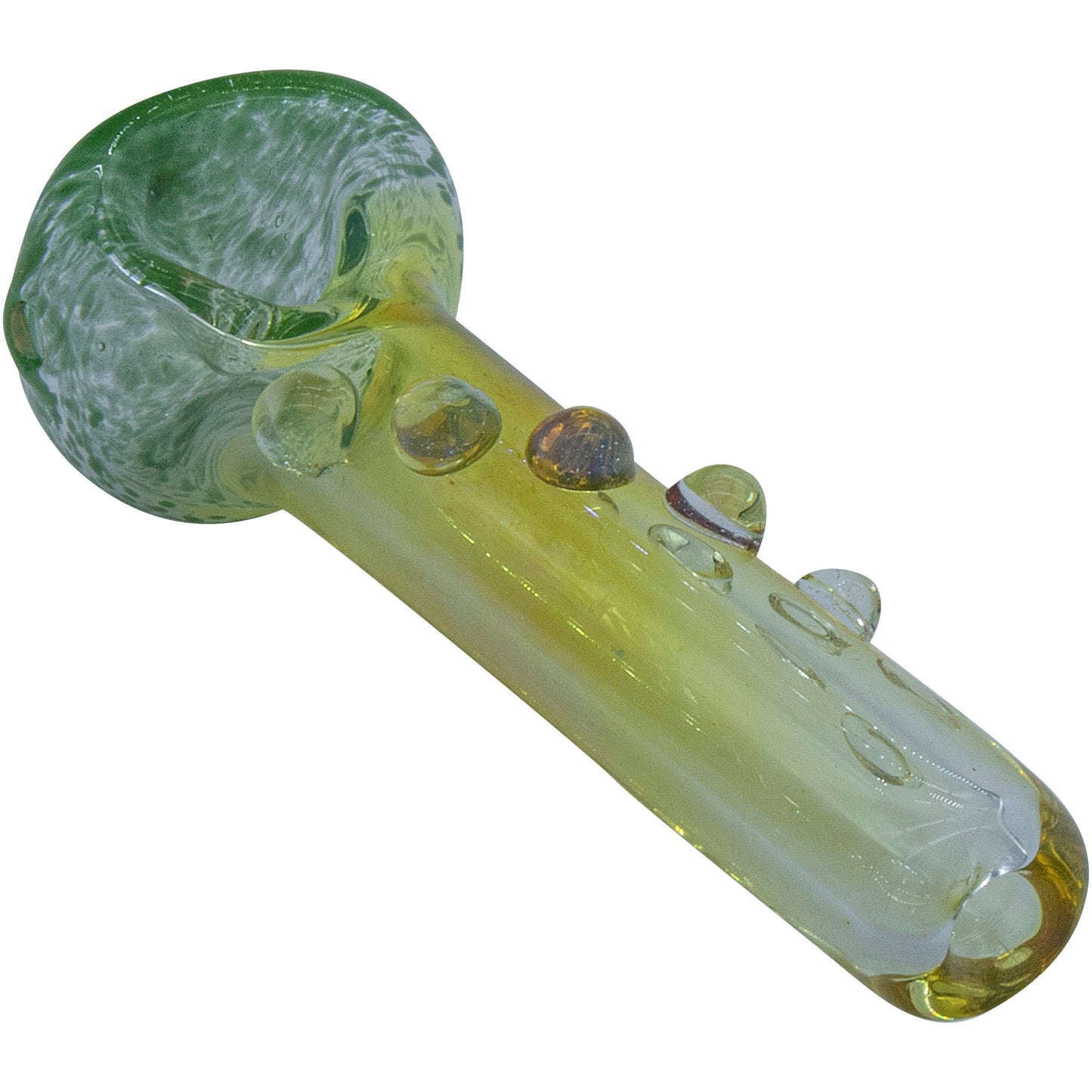 LA Pipes "Razorback" Silver Fumed Mini Spoon 4 Color Options