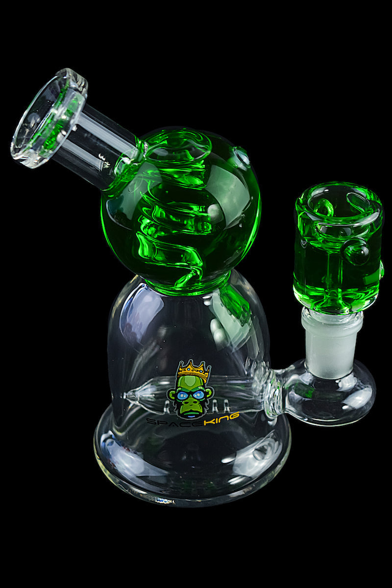 Space King Glass Space Glacier Freezable Bong
