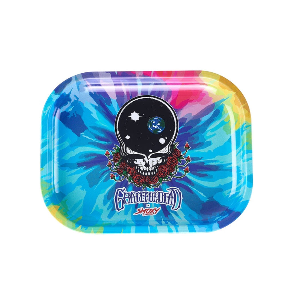 Grateful Dead x Smoky Rolling Tray - Space Stealie Tie-Dye