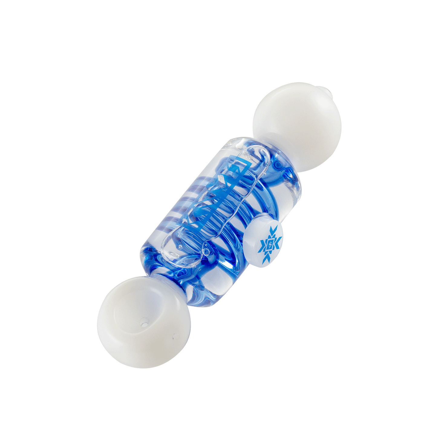 Kryo - Glycerin Bubble Hand Pipe | Freezable 2 Color Options