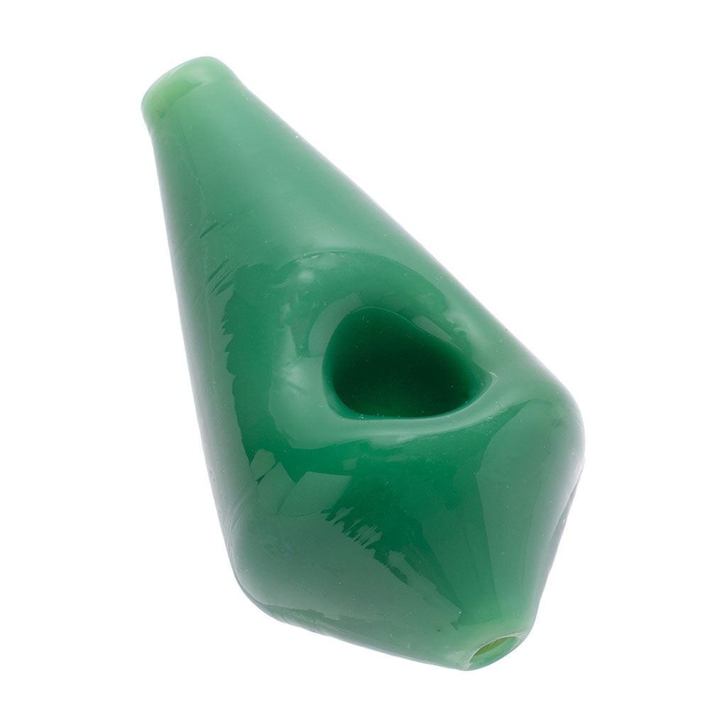 DIAMOND GLASS HAND PIPE MULTIPLE COLORS