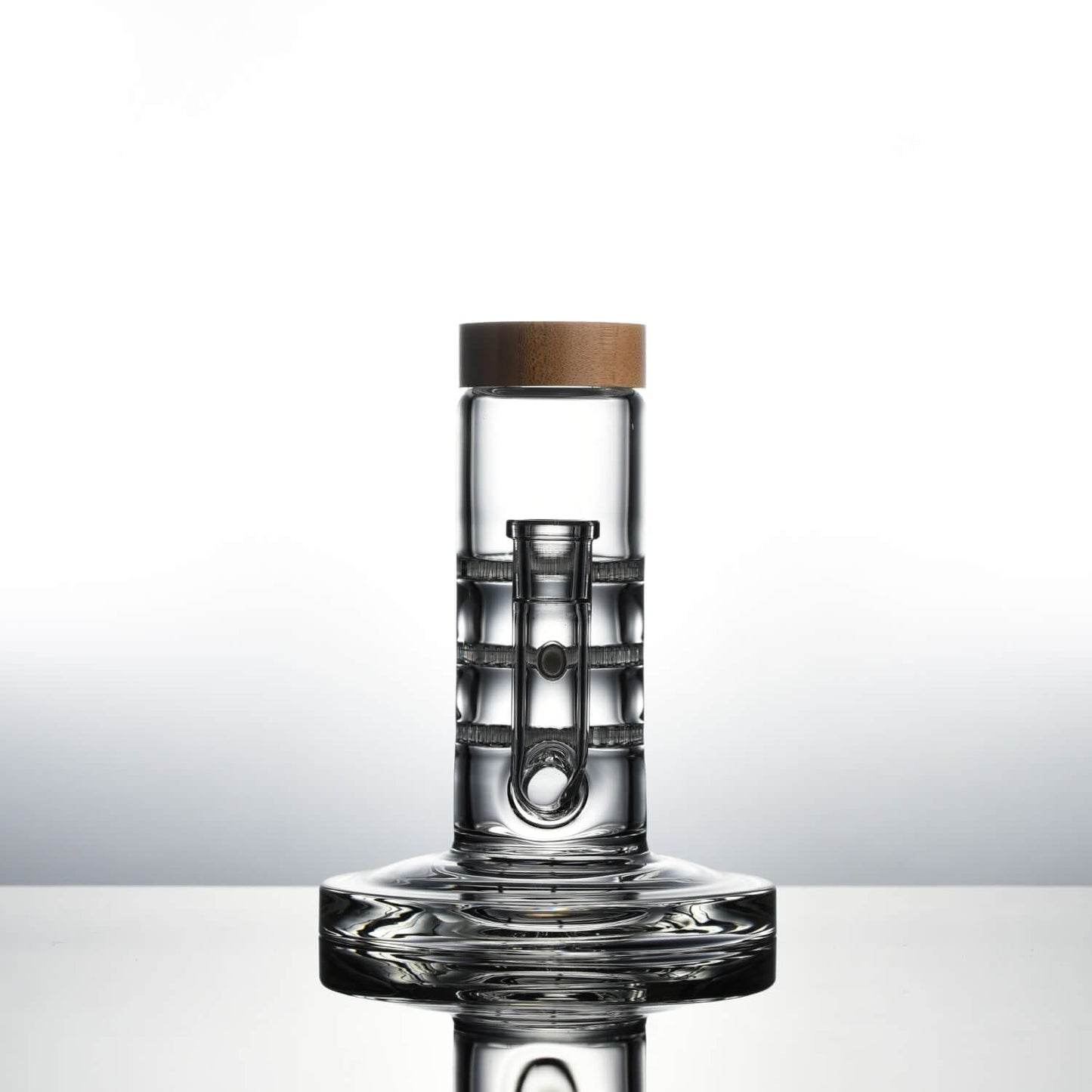 Vitae Glass Tri-combs Base