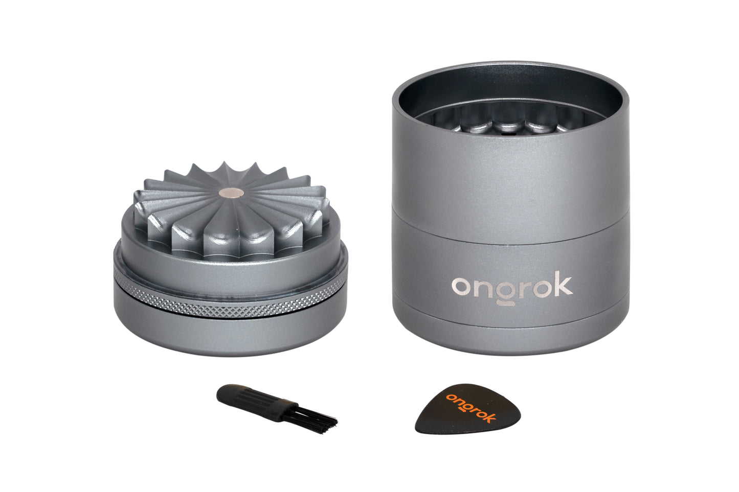 Ongrok Mini 5 Piece, Flower Petal Toothless Grinder (2.2 inch) 5 Color Options