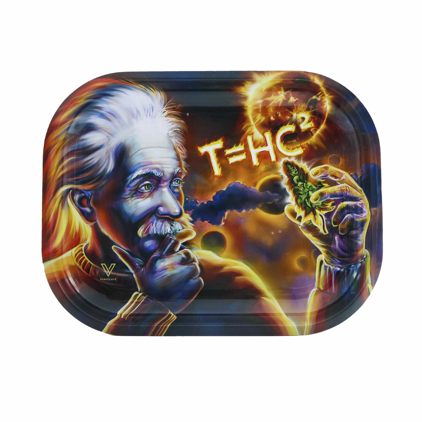 T=HC2 Einstein Solar Diesel Metal Rollin' Tray 2 Size Options