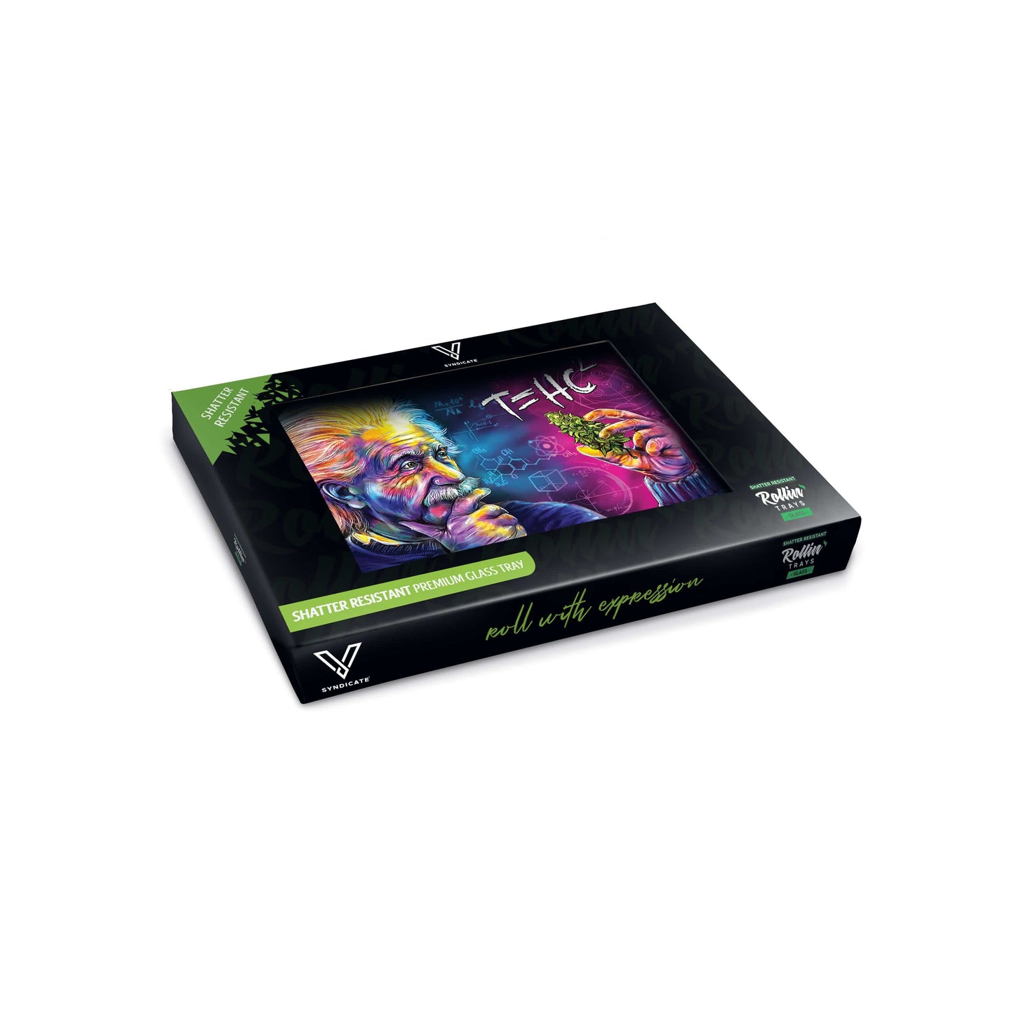 T=HC2 Glass Rollin' Tray 2 Size Options