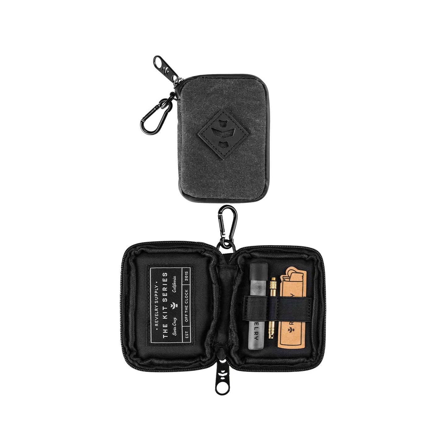 Revelry Chillum Kit - Smell Proof Smoking Kit 10 Color Options