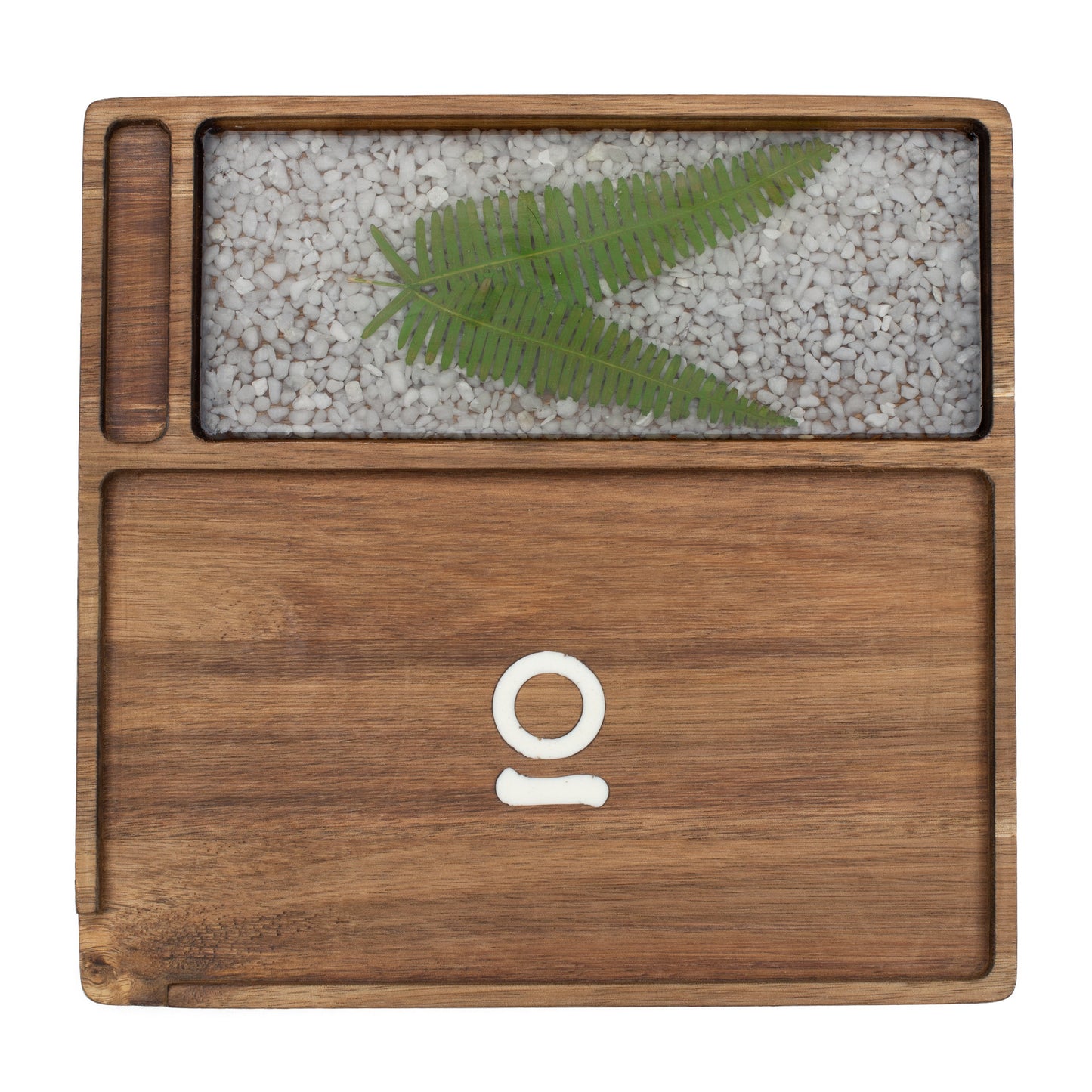 Ongrok Premium Natural Acacia Wood Tray | 9.5" x 9.5" 3 Different Styles