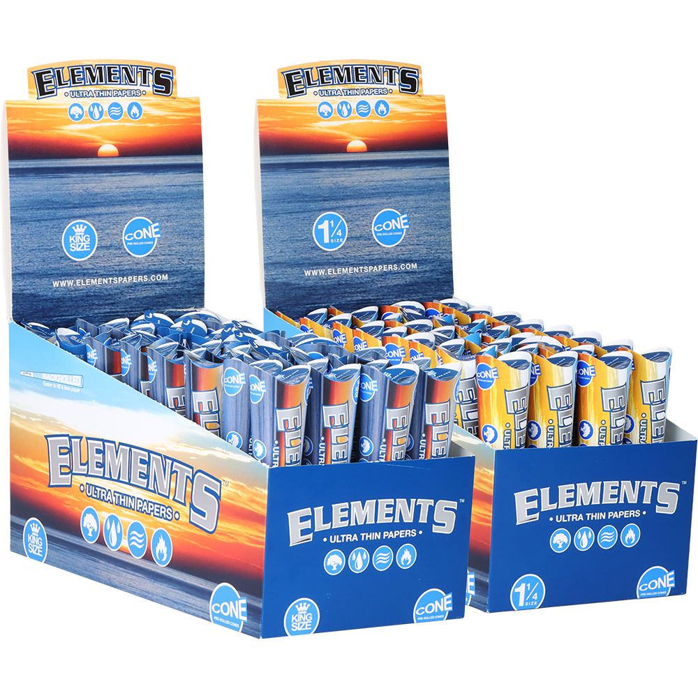 Elements Ultra Thin Pre-Rolled Cones | 32pk
