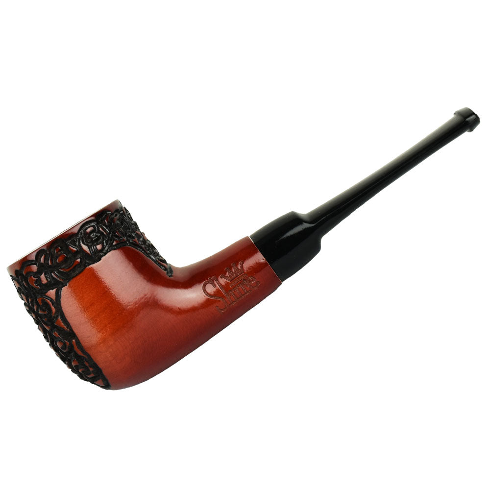 Pulsar Shire Pipes The English | Engraved Billiard Pipe