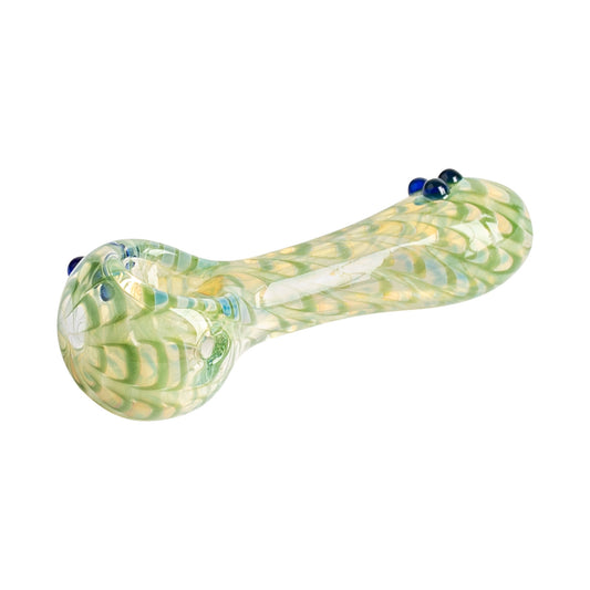 Red Eye Glass 3.25" Zippy Glass Spoon