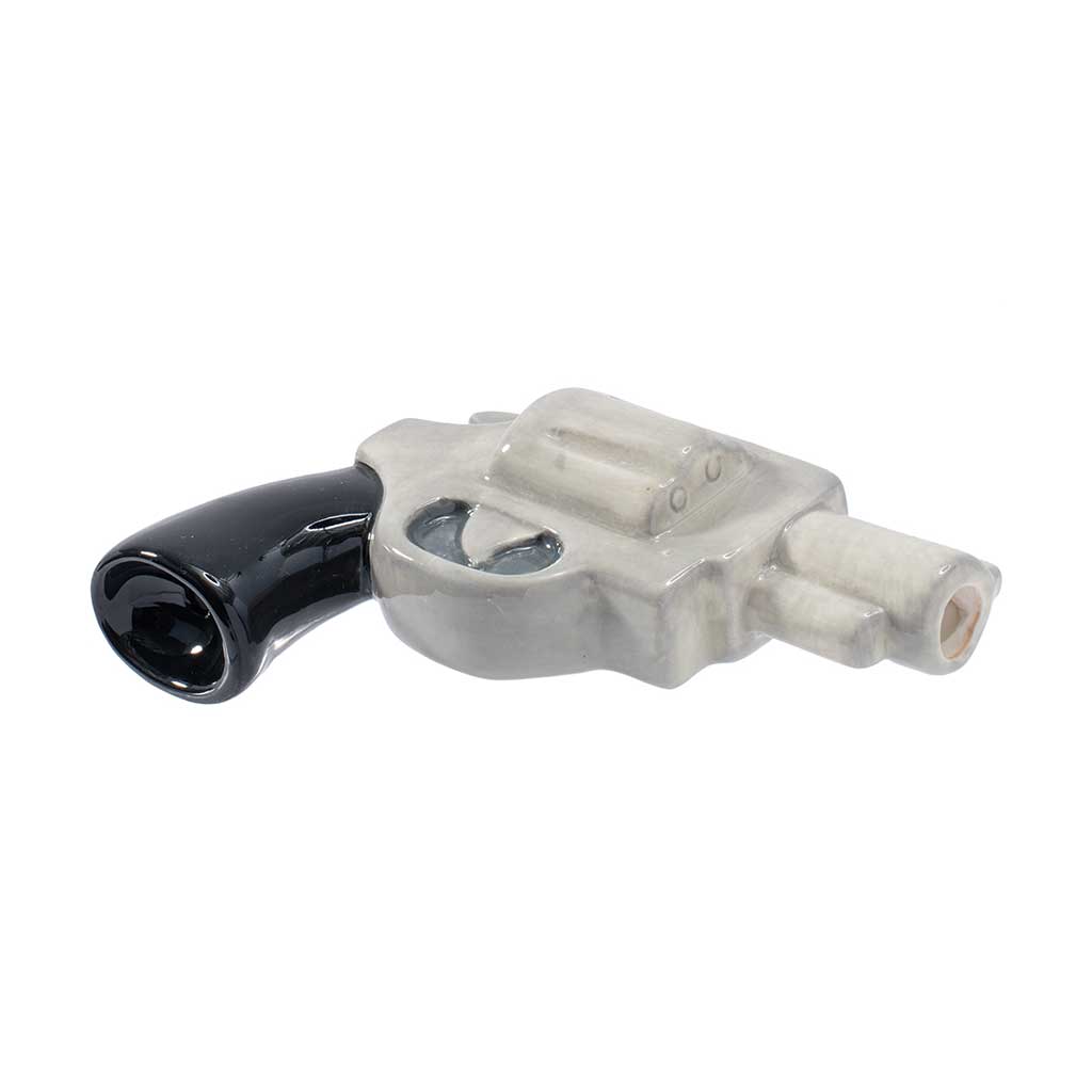 HAND GUN CERAMIC PIPE