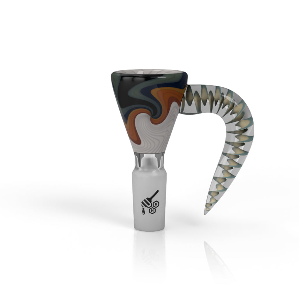 MARTINI SPLASH HORN PULL BONG SLIDE 9 Color Options
