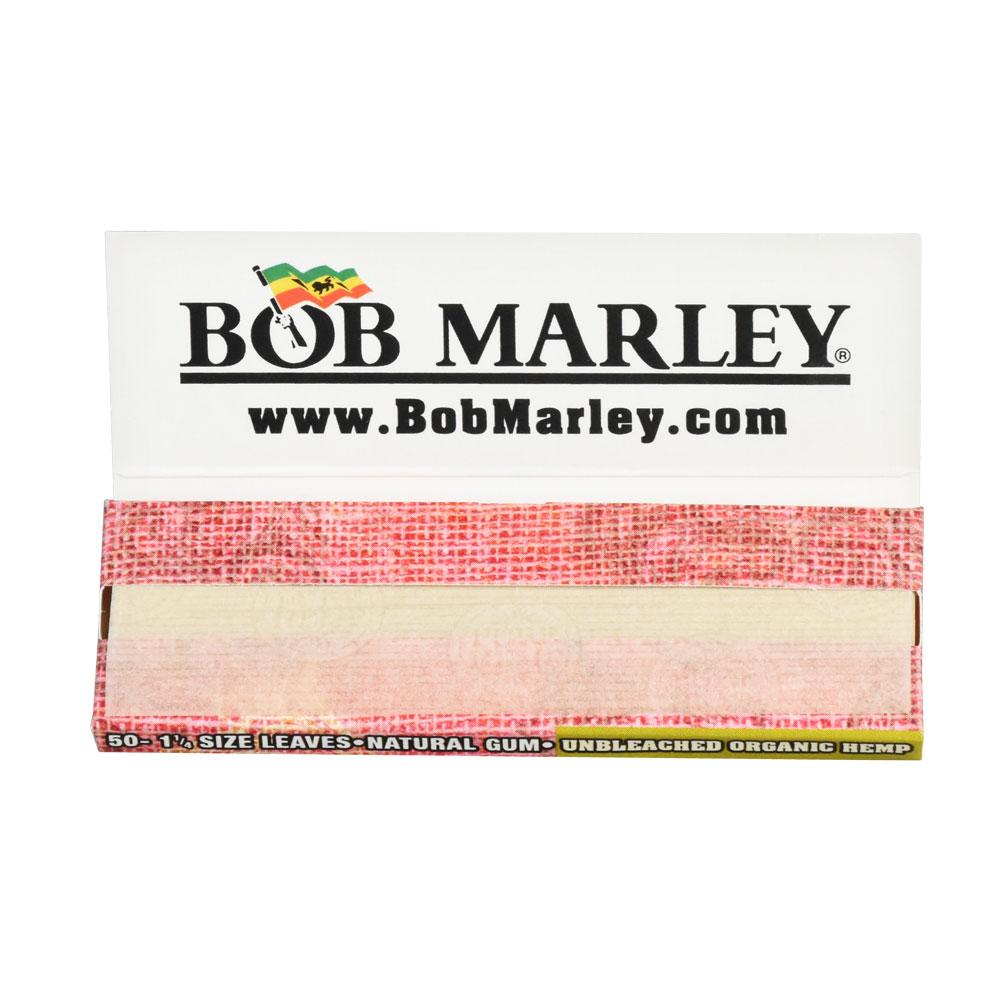 Bob Marley Rolling Papers Organic Hemp 2 Sizes & Single or Full Box Options