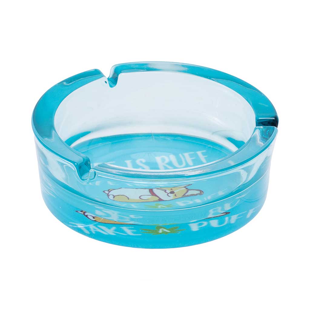 FUJIMA MEDIUM GLASS ASHTRAY MULTIPLE STYLES