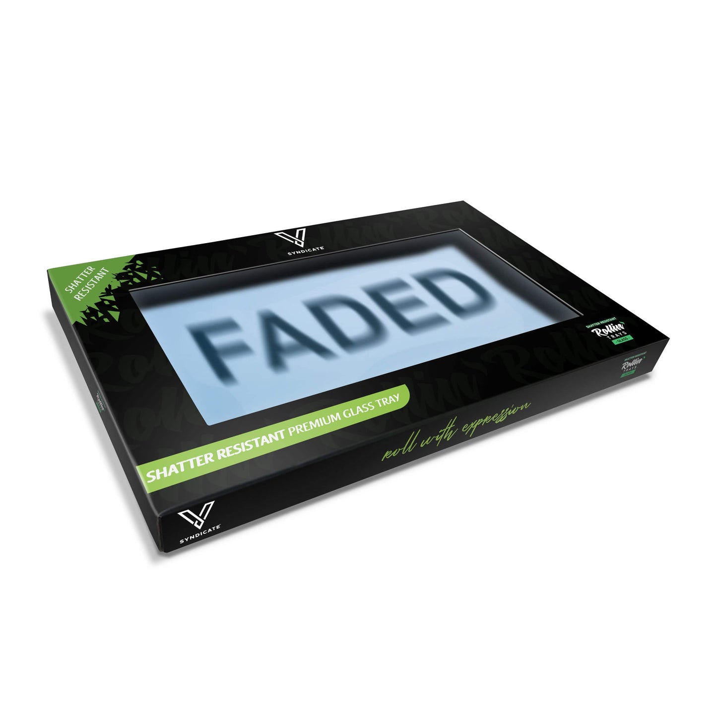 Faded Glass Rollin' Tray 2 Size Options