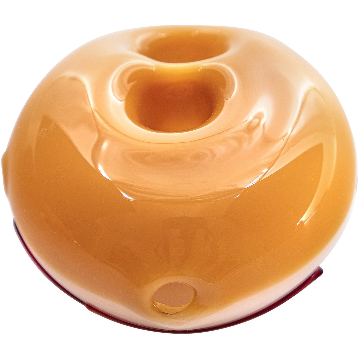 LA Pipes "Frosted Donut" Glass Pipe 6 Color Options