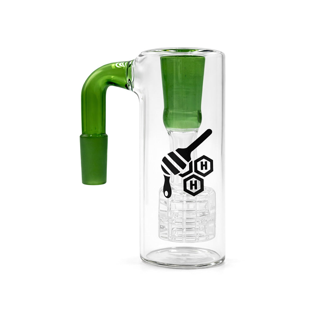 Honeybee Herb Straight Can Matrix Perc Ash Catcher - 5 Color Options