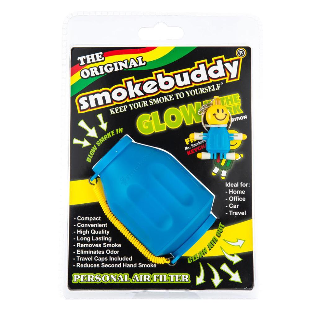 Smokebuddy Glow In Dark Personal Air Filter 2 Sizes & 2 Color Options