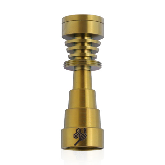 TITANIUM 6 IN 1 SKILLET DAB NAIL 2 Color Options