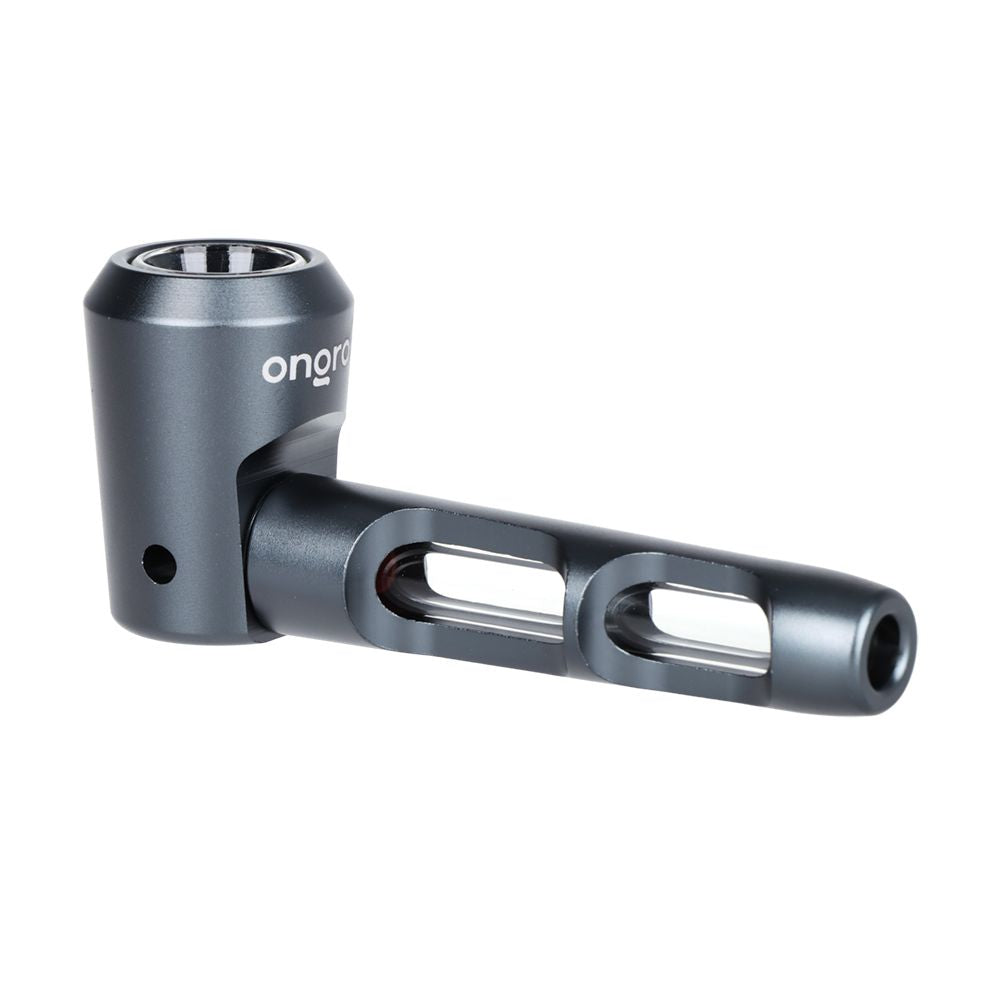 ONGROK Aluminum & Glass Spoon Pipe | 4.25"