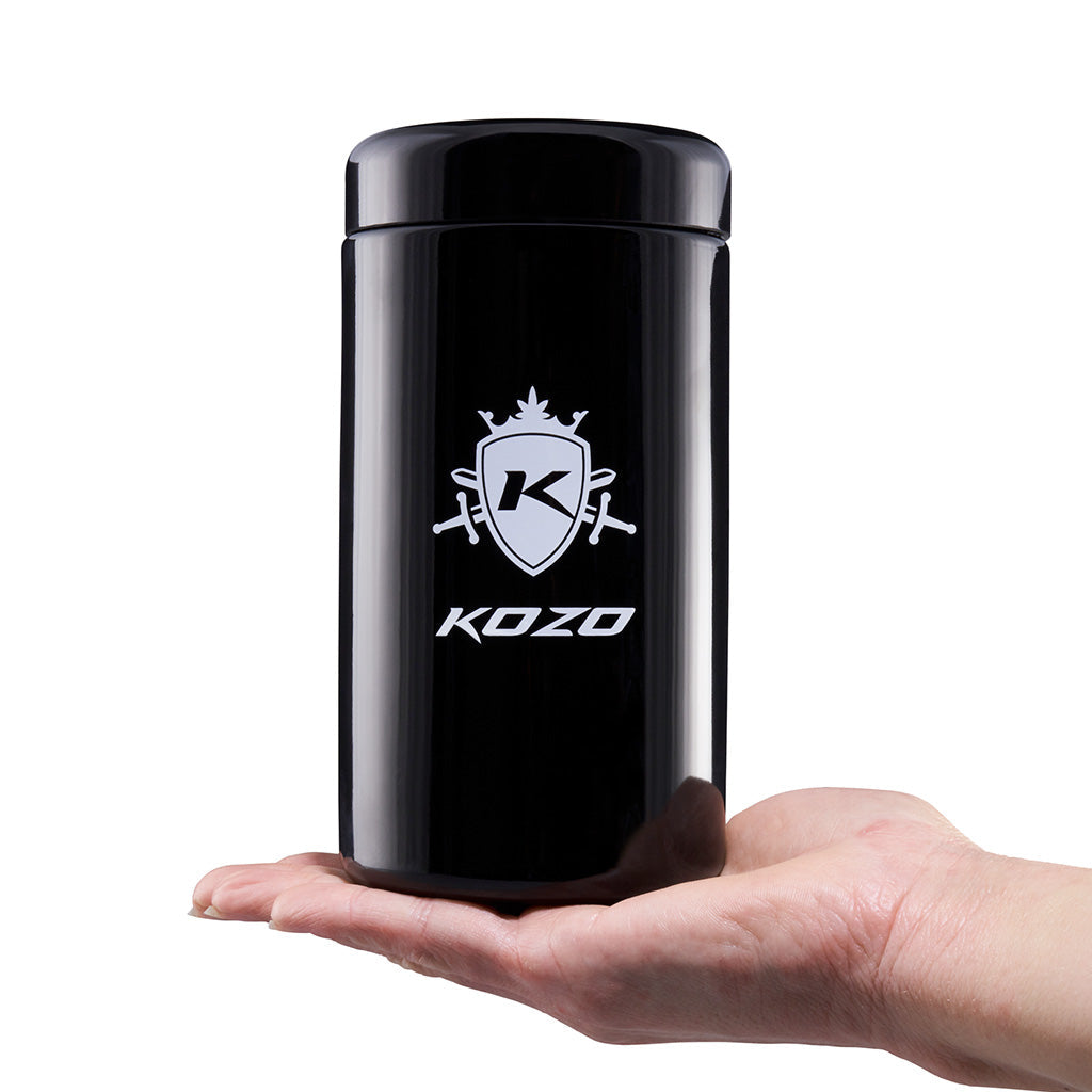 Kozo Grinders ­Glass Jars Two Sizes Available