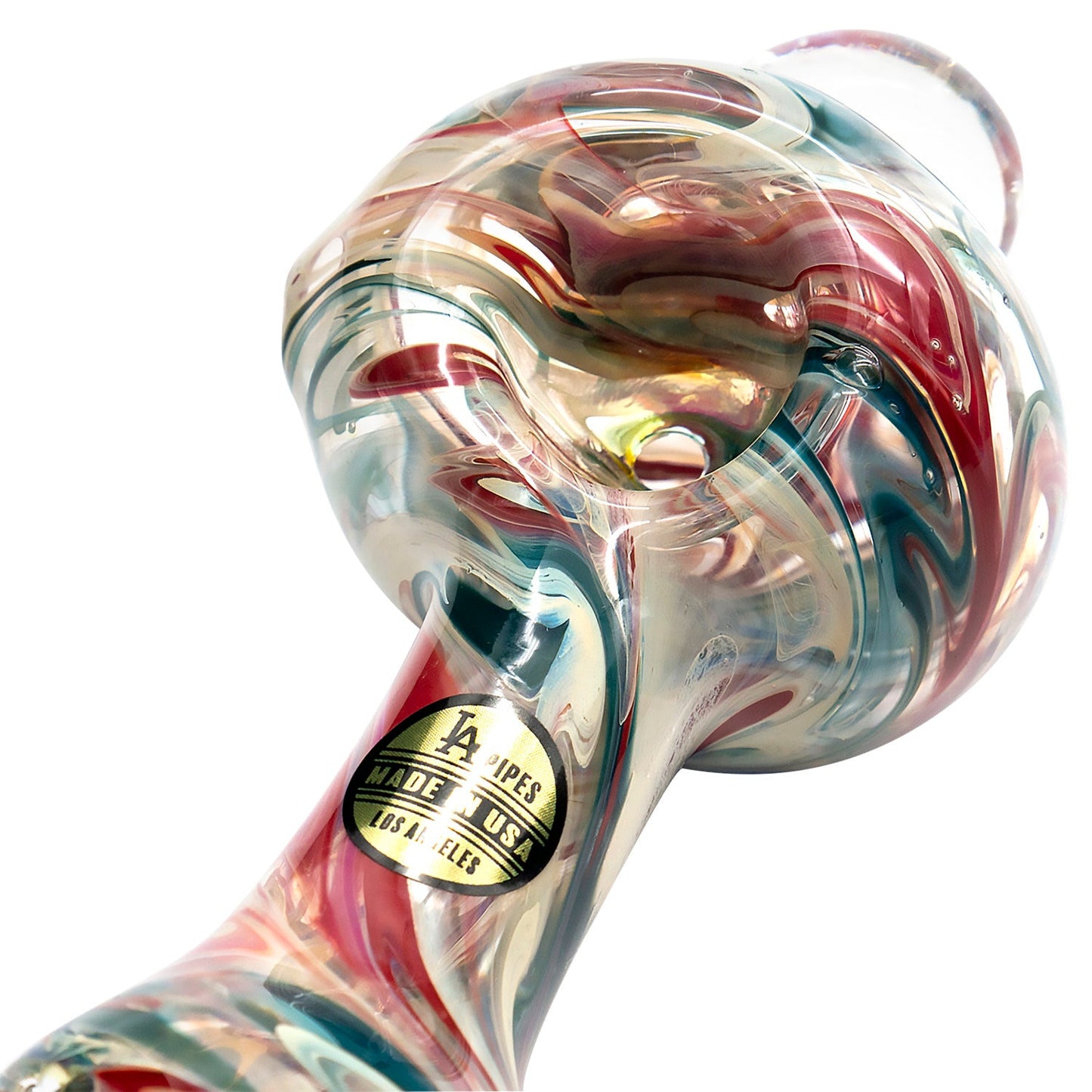 LA Pipes "Primordial Ooze" Glass Spoon Pipe 4 Color Options