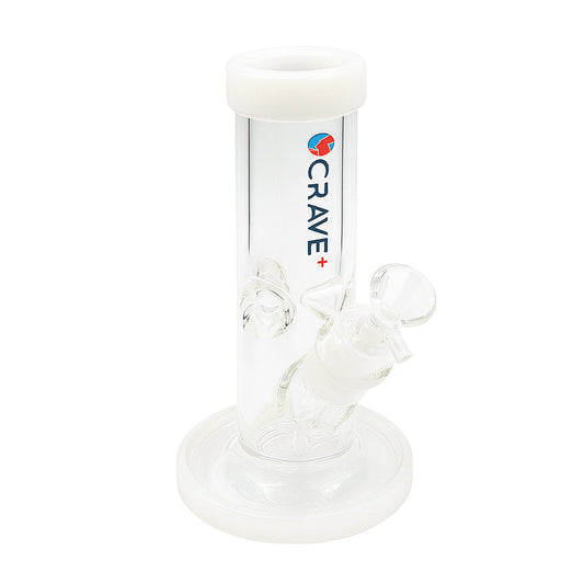 CRAVE STRAIGHT TUBE GLASS BONG