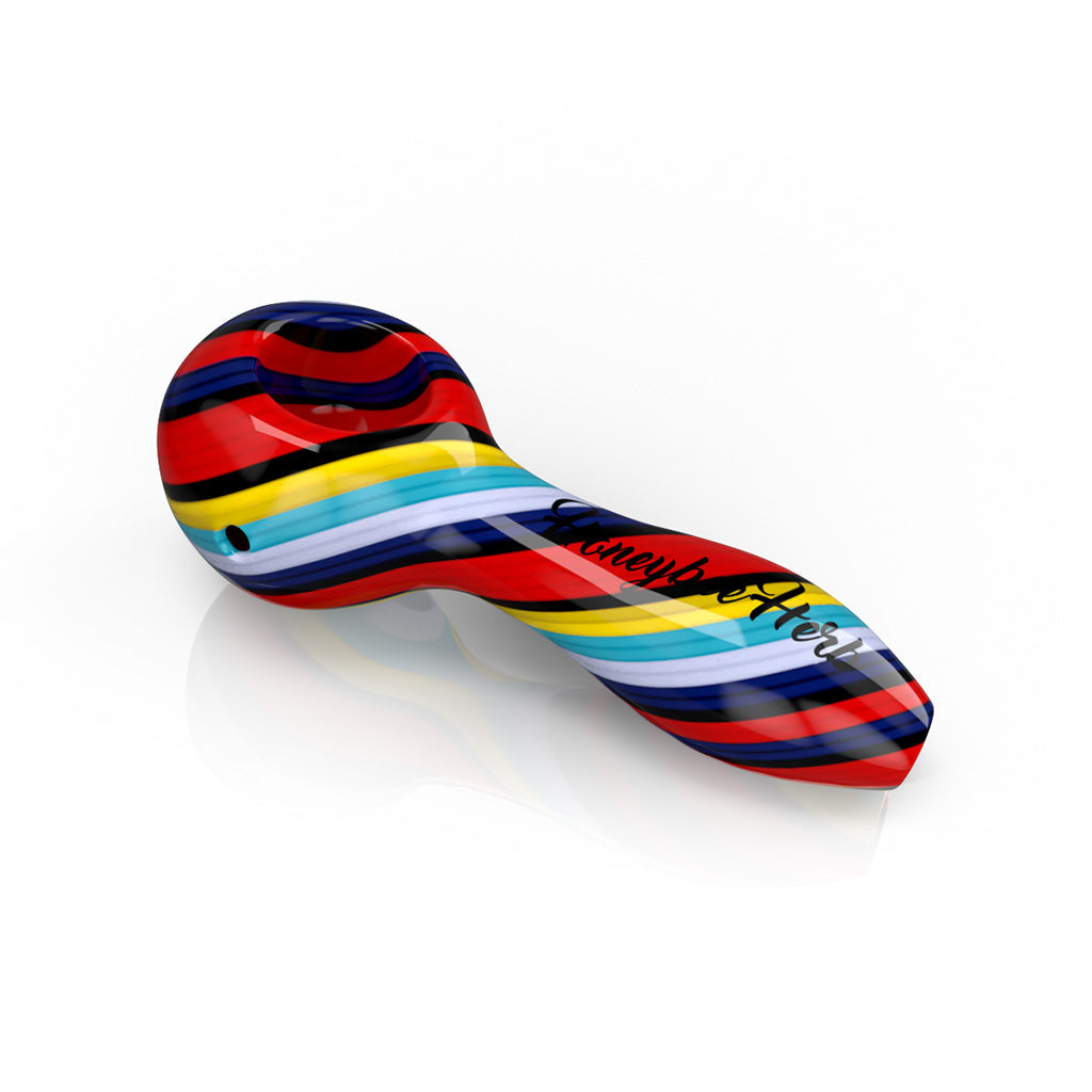 Colorburst Linework Spoon Pipe
