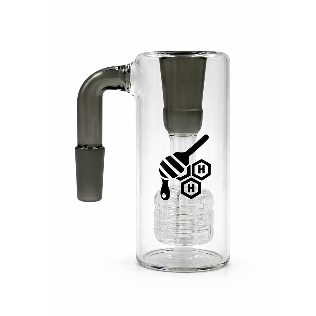 Honeybee Herb Straight Can Matrix Perc Ash Catcher - 5 Color Options