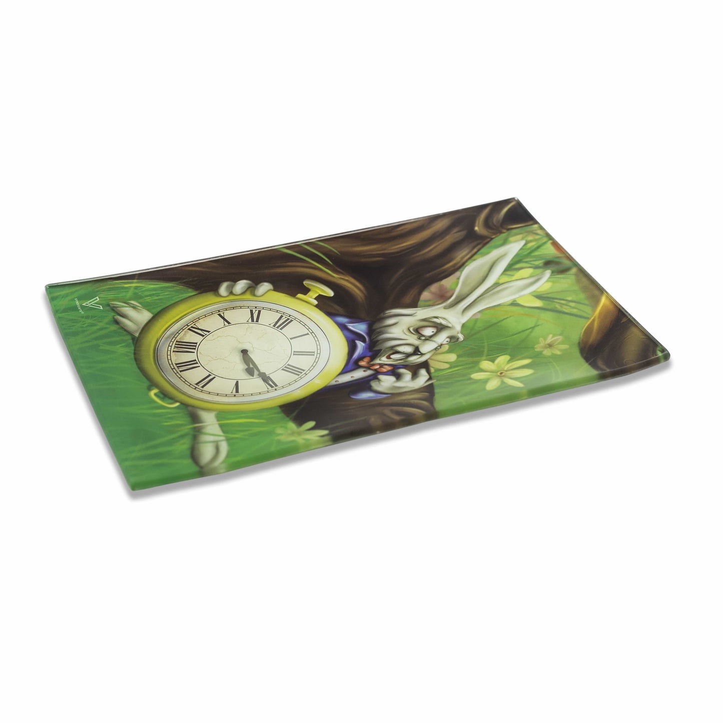 White Rabbit Glass Tray 2 Size Options