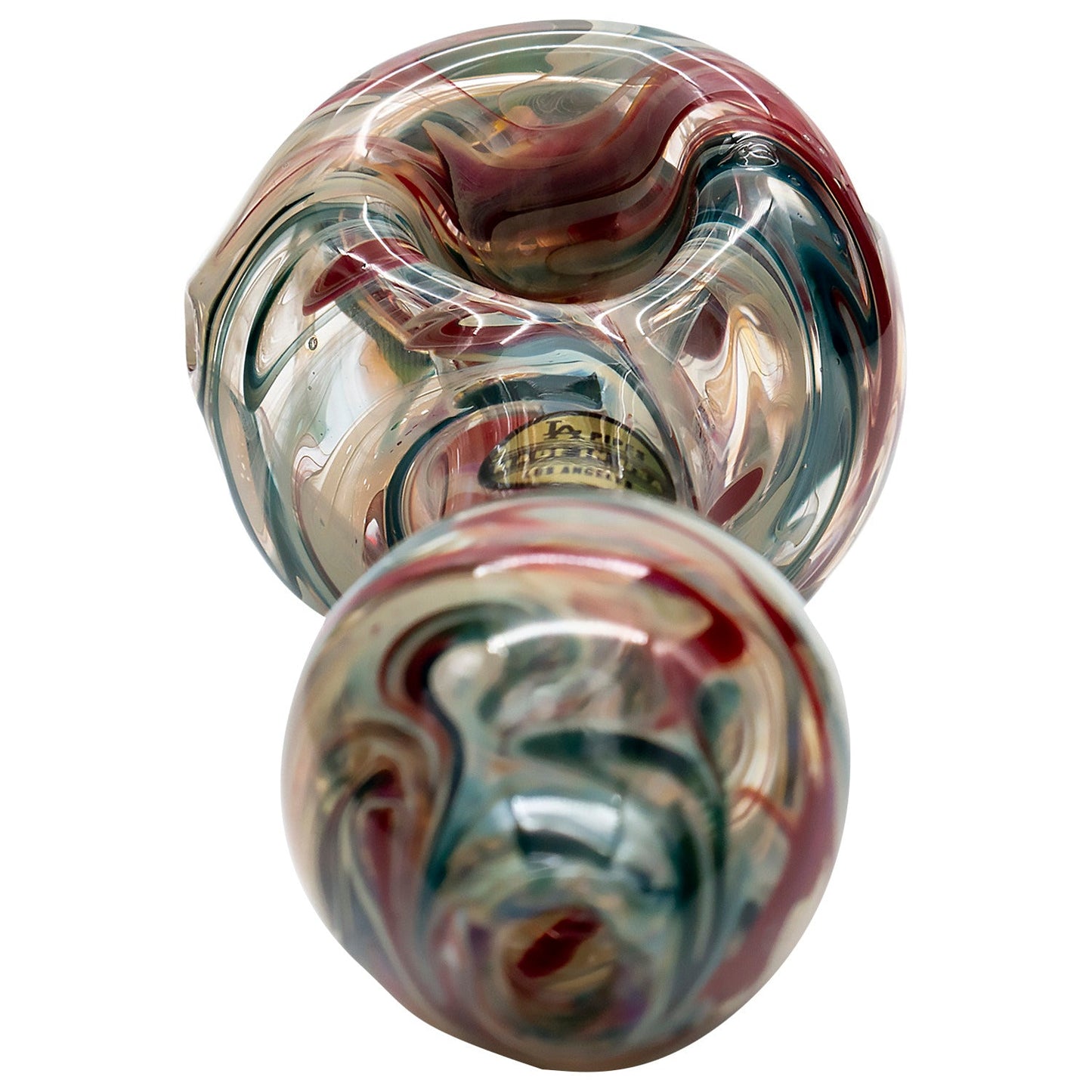 LA Pipes "Primordial Ooze" Glass Spoon Pipe 4 Color Options