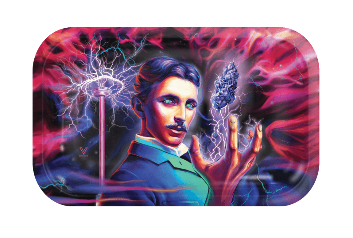 High Voltage Metal Rollin' Tray 2 Size Options