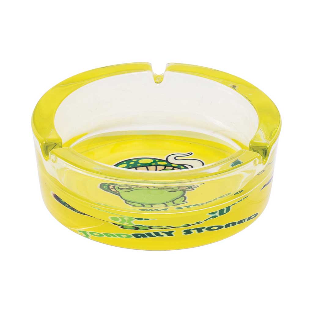 FUJIMA MEDIUM GLASS ASHTRAY MULTIPLE STYLES