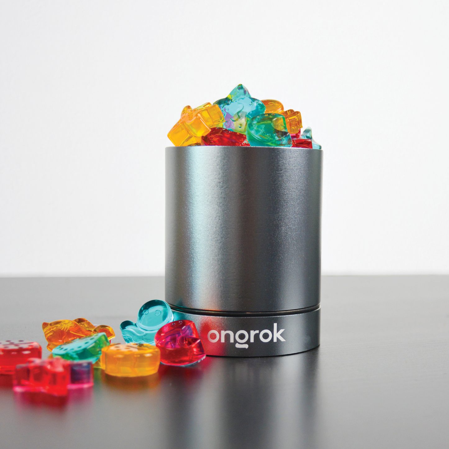 Ongrok Aluminum Metal Storage Jar 5 Color Options